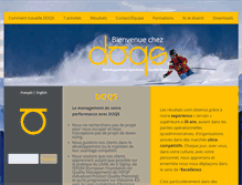 Tablet Screenshot of doqs.ch
